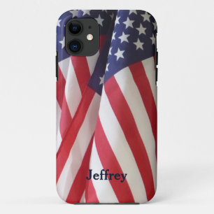 Amerikanische Flaggen, Name, Patriotik Case-Mate iPhone Hülle
