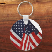 Amerikanische Flaggen Schlüsselanhänger (Vorderseite)