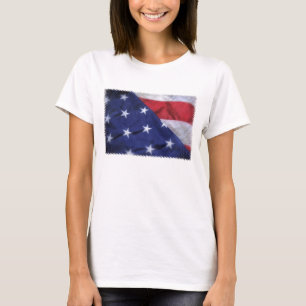 Amerikanische Flaggen-T - Shirt