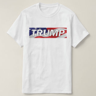 Amerikanische Flaggen-T - Shirt #MAGA Donald Trump