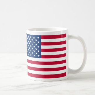 Amerikanische Flaggen-Tasse Kaffeetasse