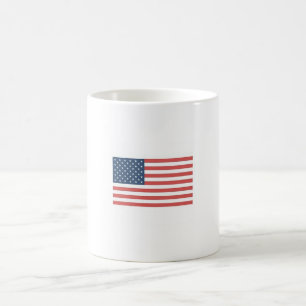 Amerikanische Flaggen-Tasse Kaffeetasse