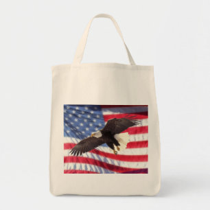 Amerikanische Flaggen-u. Tragetasche