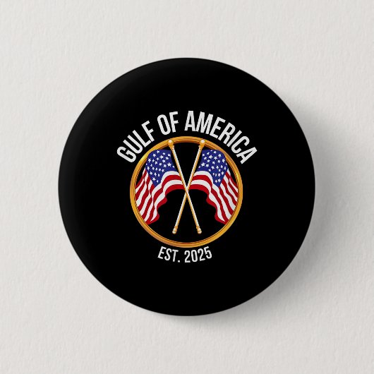 Amerikanische Flaggen Usa Golf Button (Vorderseite)