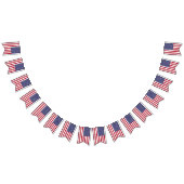 Amerikanische Flaggenammer Wimpelkette (Alle)