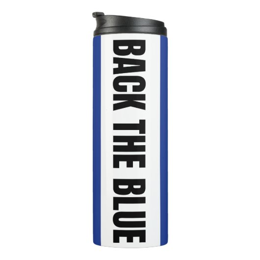 Amerikanische Flaggengestaltung zur Unterstützung  Thermosbecher (Nach rechts gedreht)