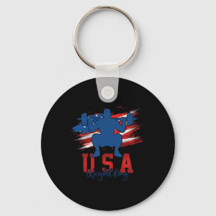 Amerikanische Flaggengewichtung 4. Juli US-Unterst Schlüsselanhänger