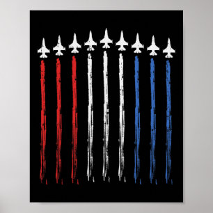 Amerikanische Flaggenunabhängigkeit 4. Juli Patrio Poster