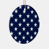 Amerikanische Flaggenverzierung Keramik Ornament (Rechts)