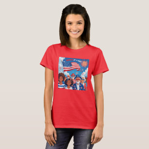 Amerikanische Flamme T-Shirt