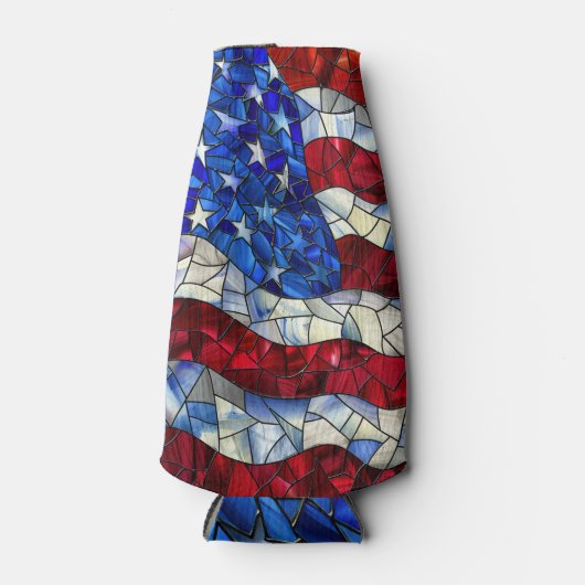 Amerikanische Flasche aus festem Glas Cooler Flaschenkühler (Vorderseite)