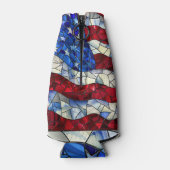 Amerikanische Flasche aus festem Glas Cooler Flaschenkühler (Rückseite)