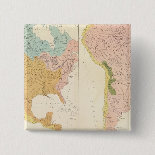 Amerikanische Flusssysteme Button (Vorderseite)