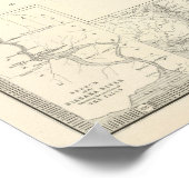 Amerikanische Flusssysteme Poster (Ecke)