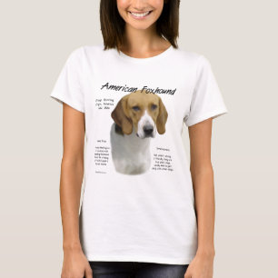 Amerikanische Foxhound-Geschichte, alles rund um F T-Shirt