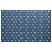 Amerikanische Foxhound-Hundeschifffahrt Stoff (Fat Quarter (45,7 x 55,9 cm))