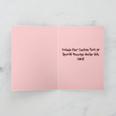 Amerikanische Frauen in Rosa und Grün Karte (Innenseite)