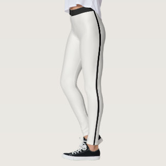 Amerikanische Frauen legerer Stil neutrale schwarz Leggings