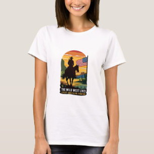 Amerikanische Frauen Shirt Amerikanerin Shirt, COW