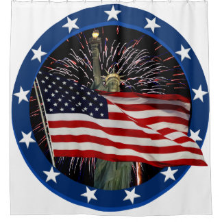 Amerikanische Freiheit Duschvorhang