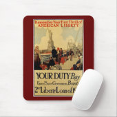 Amerikanische Freiheit Mousepad (Mit Mouse)