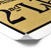 Amerikanische Freiheit Poster (Ecke)