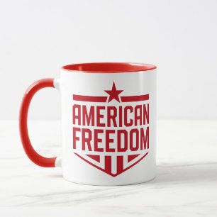 Amerikanische Freiheit Tasse