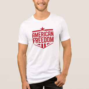 Amerikanische Freiheit Tri-Blend Shirt