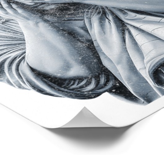 Amerikanische Freiheitsstatue schreien Funny Meme  Poster (Ecke)