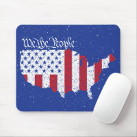 Amerikanische Friedensflagge Wir das Volk Amerika
