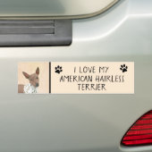 Amerikanische Friseurmalerei - Hundekunst Autoaufkleber (Auf Auto)
