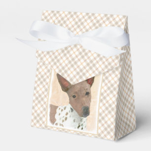 Amerikanische Friseurmalerei - Hundekunst Geschenkschachtel
