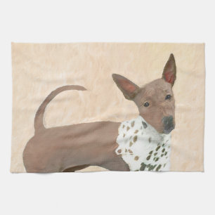 Amerikanische Friseurmalerei - Hundekunst Geschirrtuch