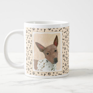 Amerikanische Friseurmalerei - Hundekunst Jumbo-Tasse