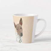 Amerikanische Friseurmalerei - Hundekunst Milchtasse (Rechts)