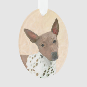 Amerikanische Friseurmalerei - Hundekunst Ornament