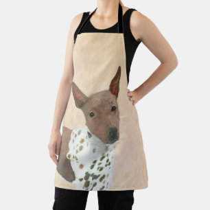 Amerikanische Friseurmalerei - Hundekunst Schürze