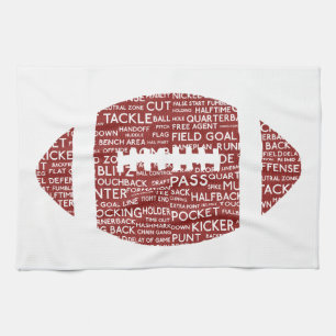 Amerikanische Fußballgeschenke Küchentuch