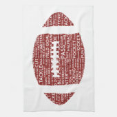 Amerikanische Fußballgeschenke Küchentuch (Vertikal)