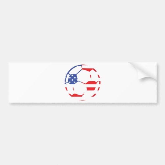 amerikanische Fußballikone Autoaufkleber (Vorne)