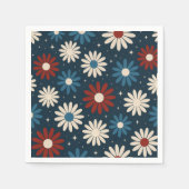 Amerikanische Gänseblümchen Serviette (Vorderseite)