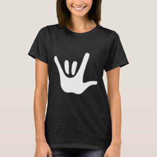 Amerikanische Gebärdensprache Liebe Asl Gehörlosen T-Shirt