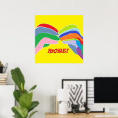 Amerikanische Gebärdensprache Poster (Heimbüro)