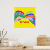 Amerikanische Gebärdensprache Poster (Küche)