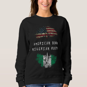 Amerikanische geborene nigerianische Wurzeln Herku Sweatshirt