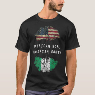 Amerikanische geborene nigerianische Wurzeln Herku T-Shirt