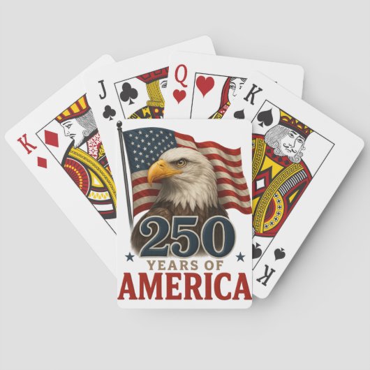 Amerikanische Geburtstagskarten Spielkarten (Rückseite)