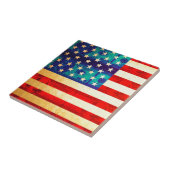 Amerikanische Geldflagge Fliese (Seite)