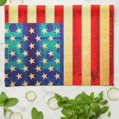 Amerikanische Geldflagge Handtuch (Gefaltet)