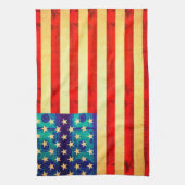 Amerikanische Geldflagge Handtuch (Vertikal)